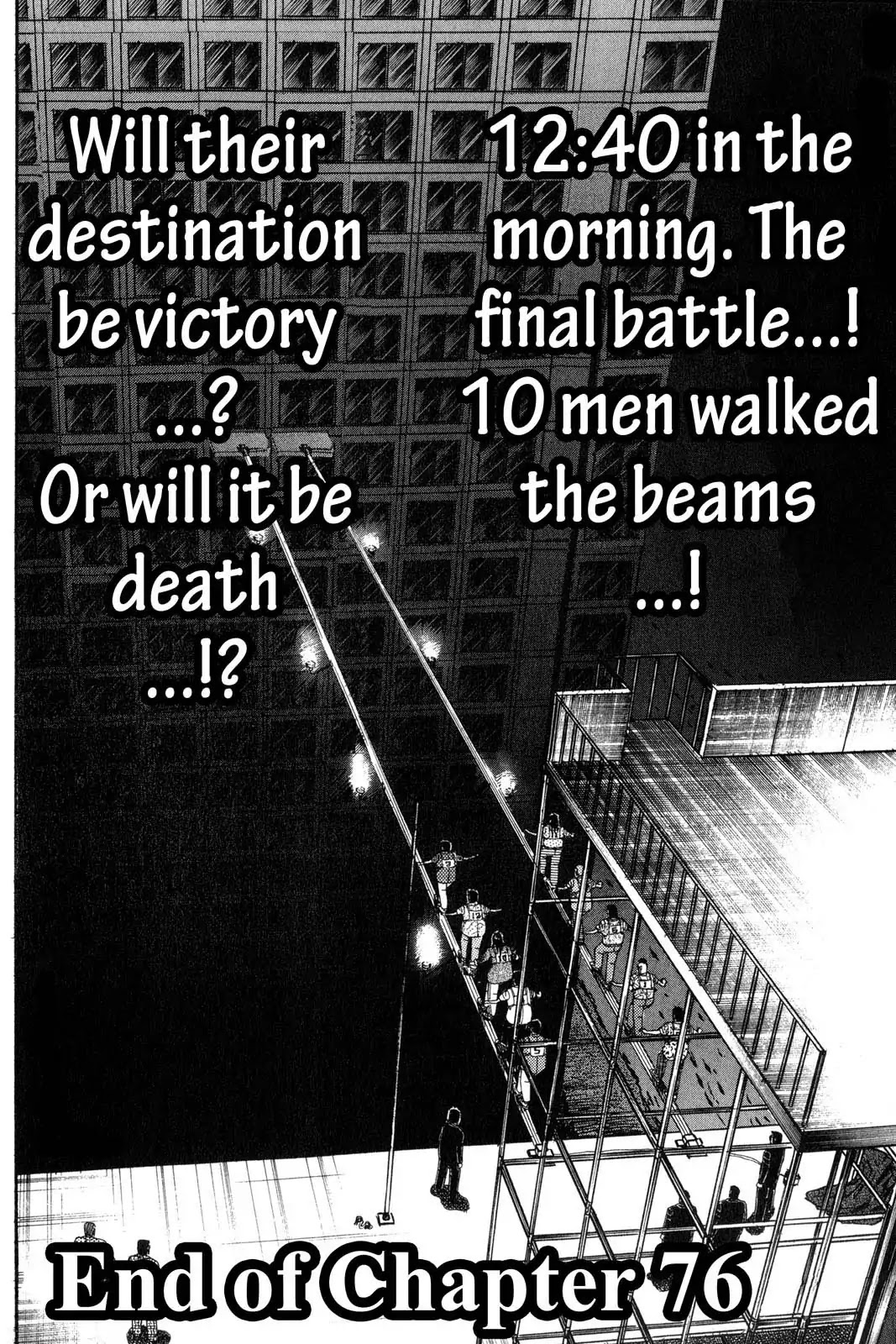 Gambling Apocalypse Kaiji - Kaiji Part 1 Chapter 76 page 15 - Chapter 76: Flight