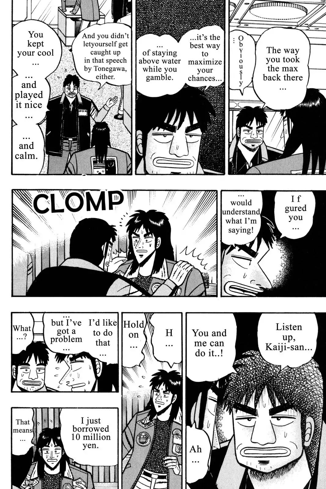 Gambling Apocalypse Kaiji - Kaiji Part 1 Chapter 8 page 10 - Chapter 8: Dirty Tricks