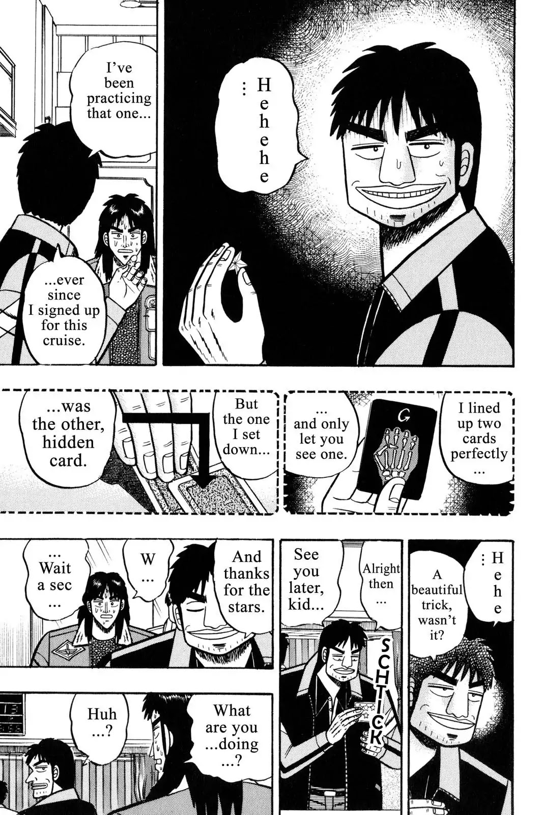 Gambling Apocalypse Kaiji - Kaiji Part 1 Chapter 8 page 17 - Chapter 8: Dirty Tricks