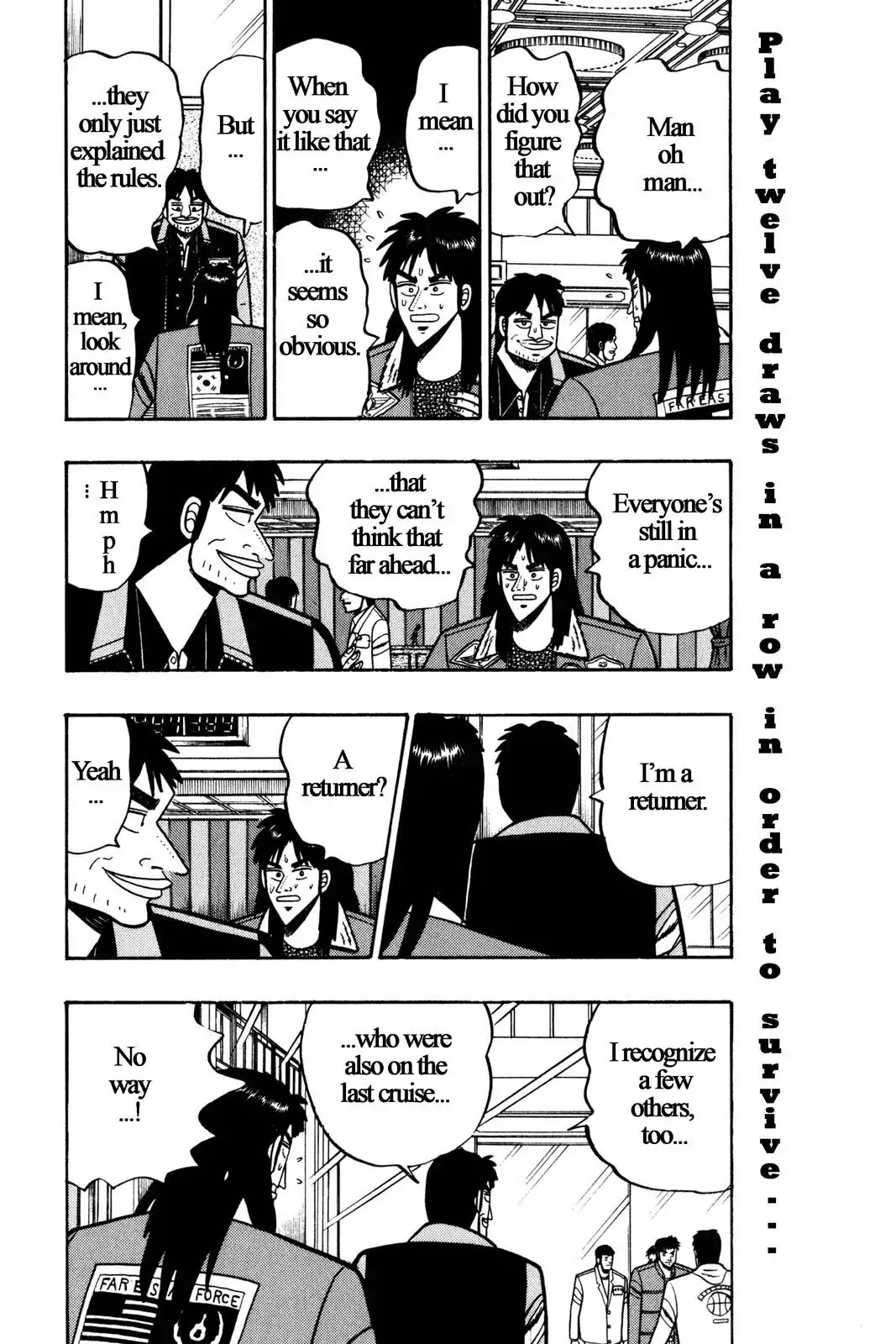 Gambling Apocalypse Kaiji - Kaiji Part 1 Chapter 8 page 2 - Chapter 8: Dirty Tricks