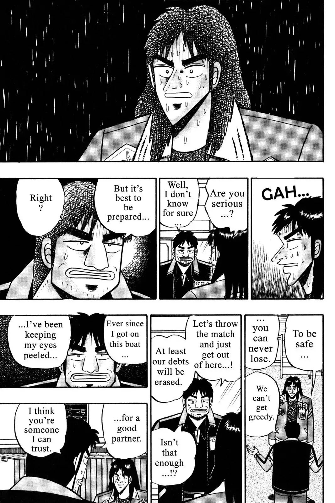 Gambling Apocalypse Kaiji - Kaiji Part 1 Chapter 8 page 9 - Chapter 8: Dirty Tricks
