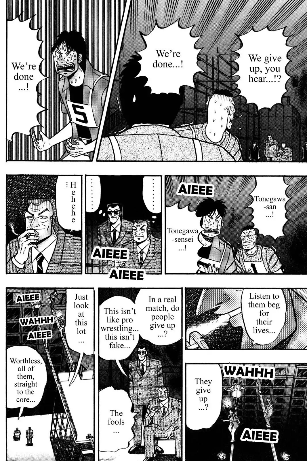 Gambling Apocalypse Kaiji - Kaiji Part 1 Chapter 81 page 7 - Chapter 81: Decimation