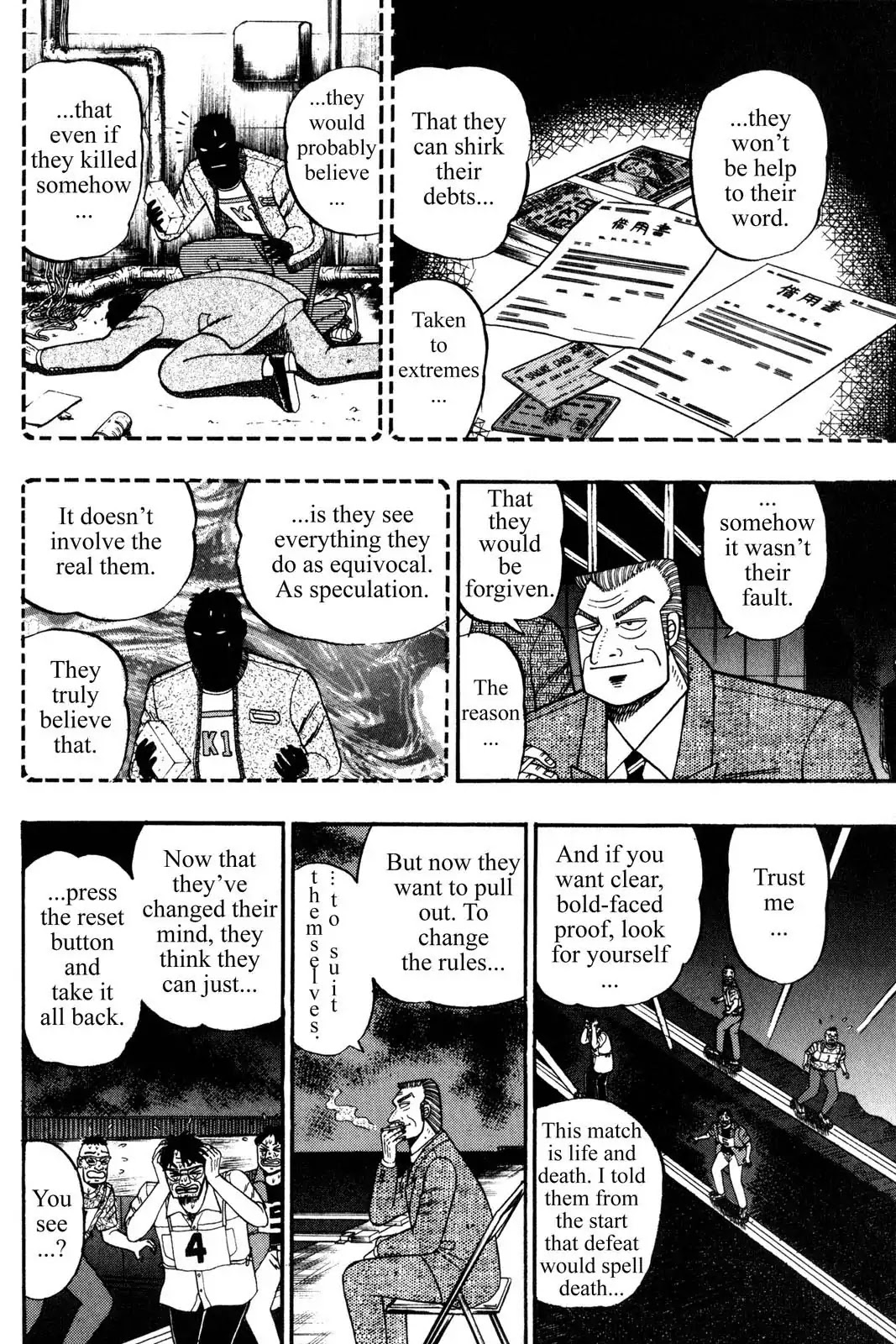 Gambling Apocalypse Kaiji - Kaiji Part 1 Chapter 81 page 9 - Chapter 81: Decimation