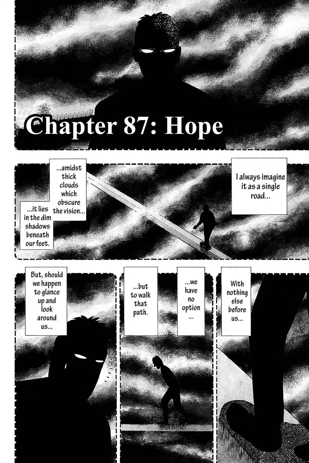 Gambling Apocalypse Kaiji - Kaiji Part 1 Chapter 87 page 1 - Chapter 87: Hope