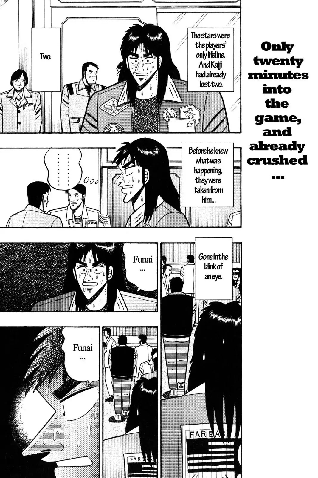 Gambling Apocalypse Kaiji - Kaiji Part 1 Chapter 9 page 1 - Chapter 9: Desperation