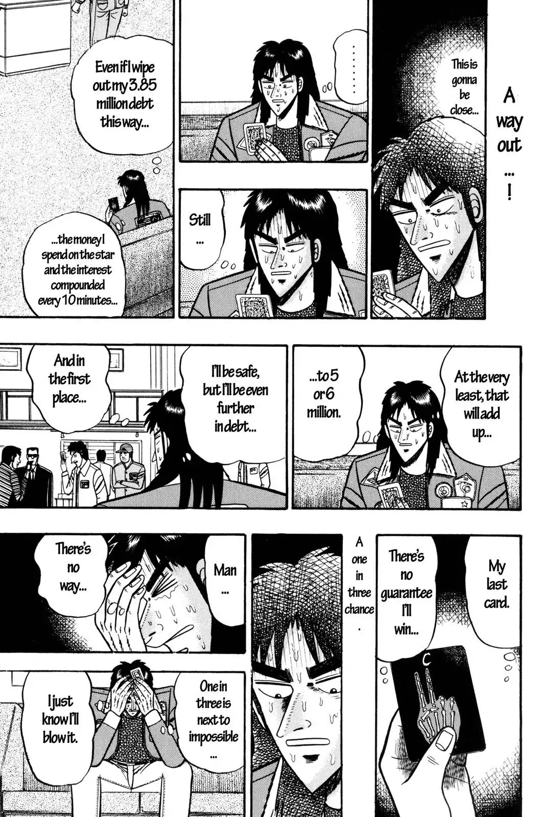 Gambling Apocalypse Kaiji - Kaiji Part 1 Chapter 9 page 11 - Chapter 9: Desperation