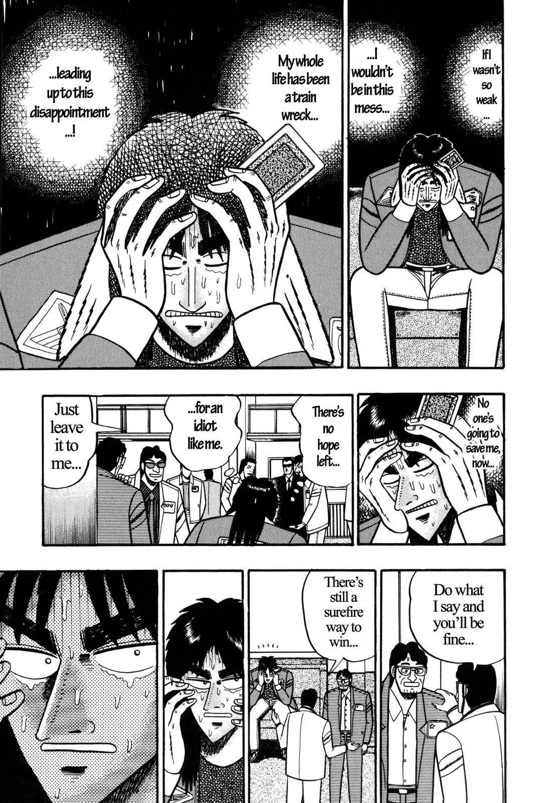 Gambling Apocalypse Kaiji - Kaiji Part 1 Chapter 9 page 15 - Chapter 9: Desperation