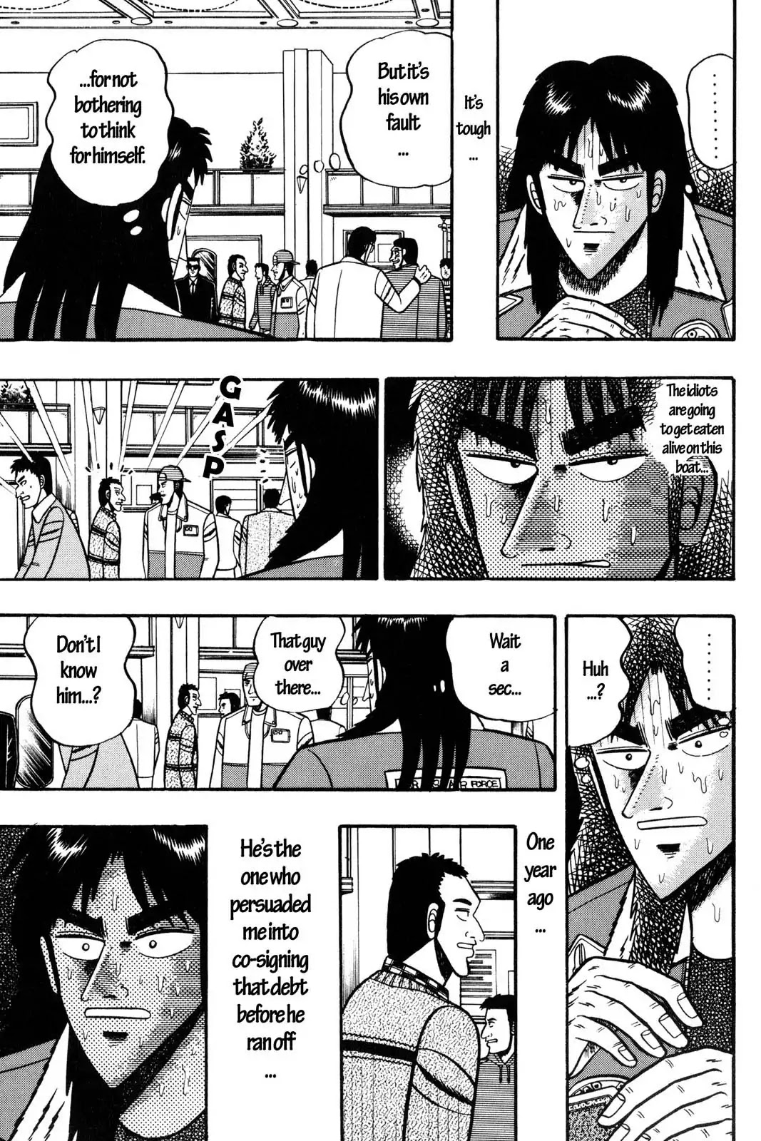 Gambling Apocalypse Kaiji - Kaiji Part 1 Chapter 9 page 17 - Chapter 9: Desperation
