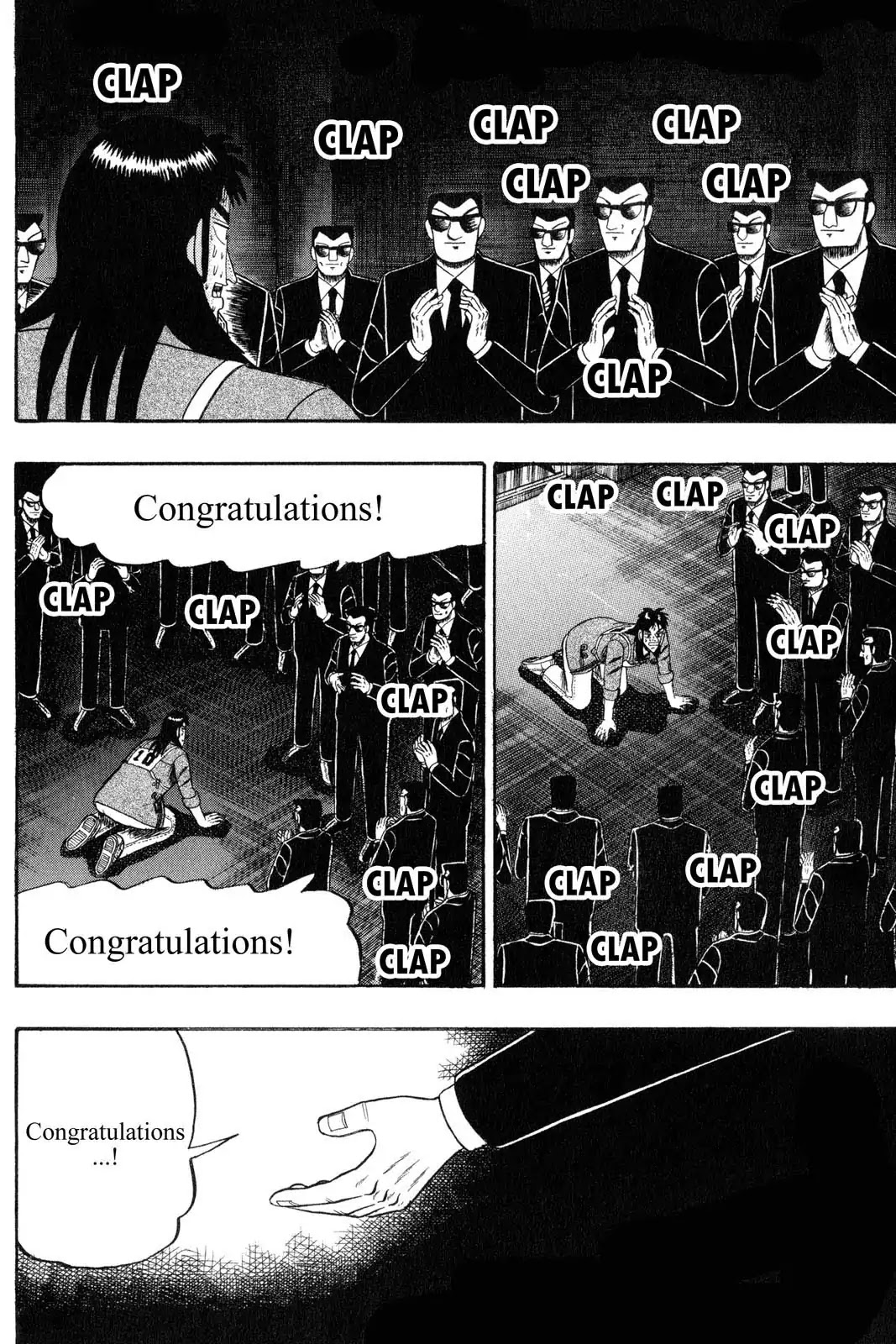 Gambling Apocalypse Kaiji - Kaiji Part 1 Chapter 92 page 1 - Chapter 92: Paying Court
