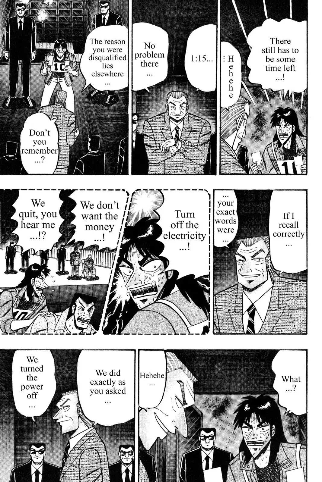 Gambling Apocalypse Kaiji - Kaiji Part 1 Chapter 92 page 9 - Chapter 92: Paying Court