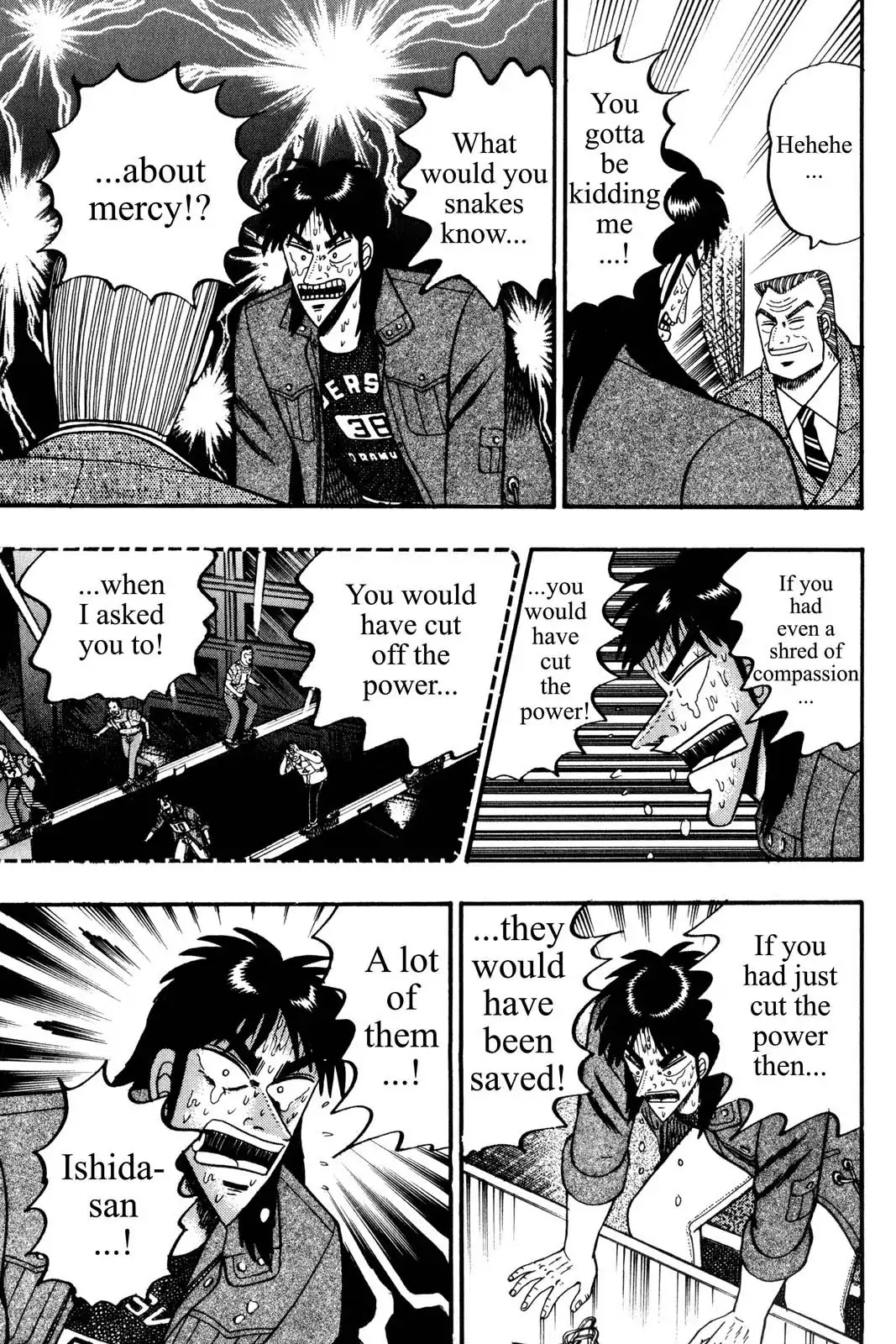 Gambling Apocalypse Kaiji - Kaiji Part 1 Chapter 97 page 7 - Chapter 97: Furious