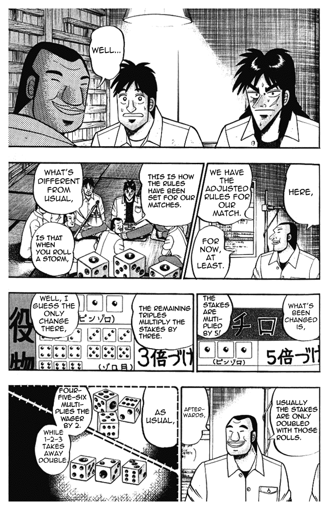 Gambling Heathen Kaiji - Kaiji Part 2 Chapter 10 page 11 - Chapter 10: Rolls