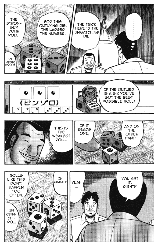 Gambling Heathen Kaiji - Kaiji Part 2 Chapter 10 page 14 - Chapter 10: Rolls