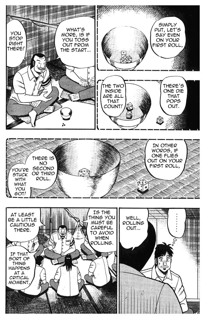 Gambling Heathen Kaiji - Kaiji Part 2 Chapter 10 page 16 - Chapter 10: Rolls