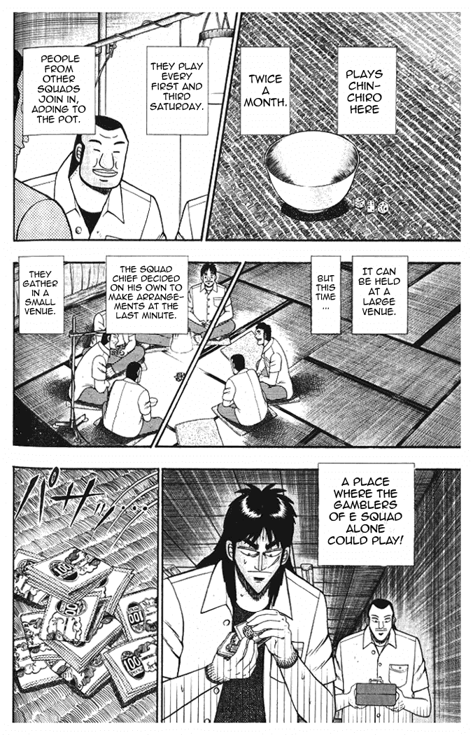 Gambling Heathen Kaiji - Kaiji Part 2 Chapter 10 page 4 - Chapter 10: Rolls