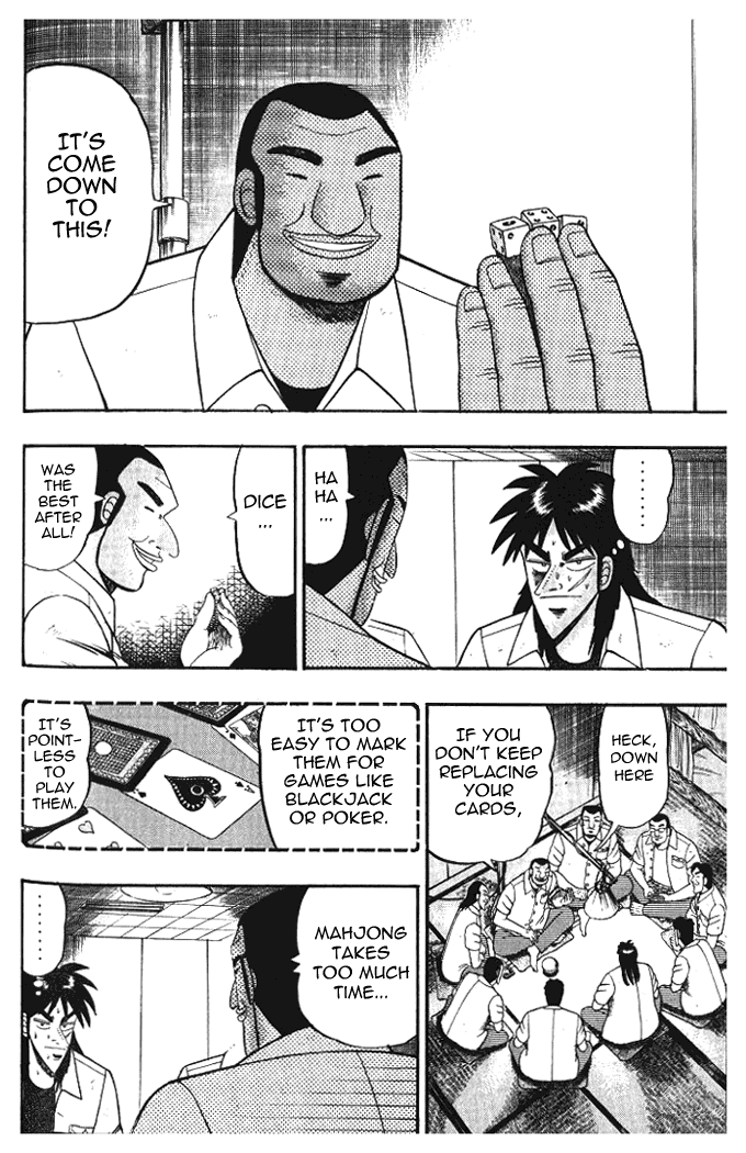 Gambling Heathen Kaiji - Kaiji Part 2 Chapter 10 page 6 - Chapter 10: Rolls