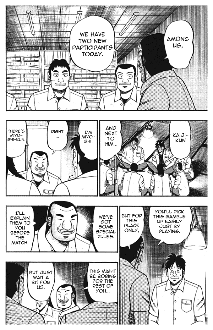 Gambling Heathen Kaiji - Kaiji Part 2 Chapter 10 page 8 - Chapter 10: Rolls