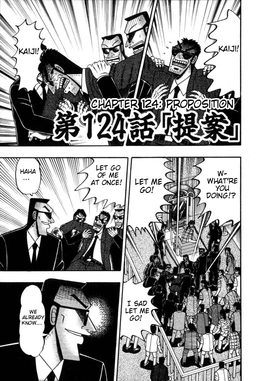Gambling Heathen Kaiji - Kaiji Part 2 Chapter 124 page 1 - Chapter 124: Proposition