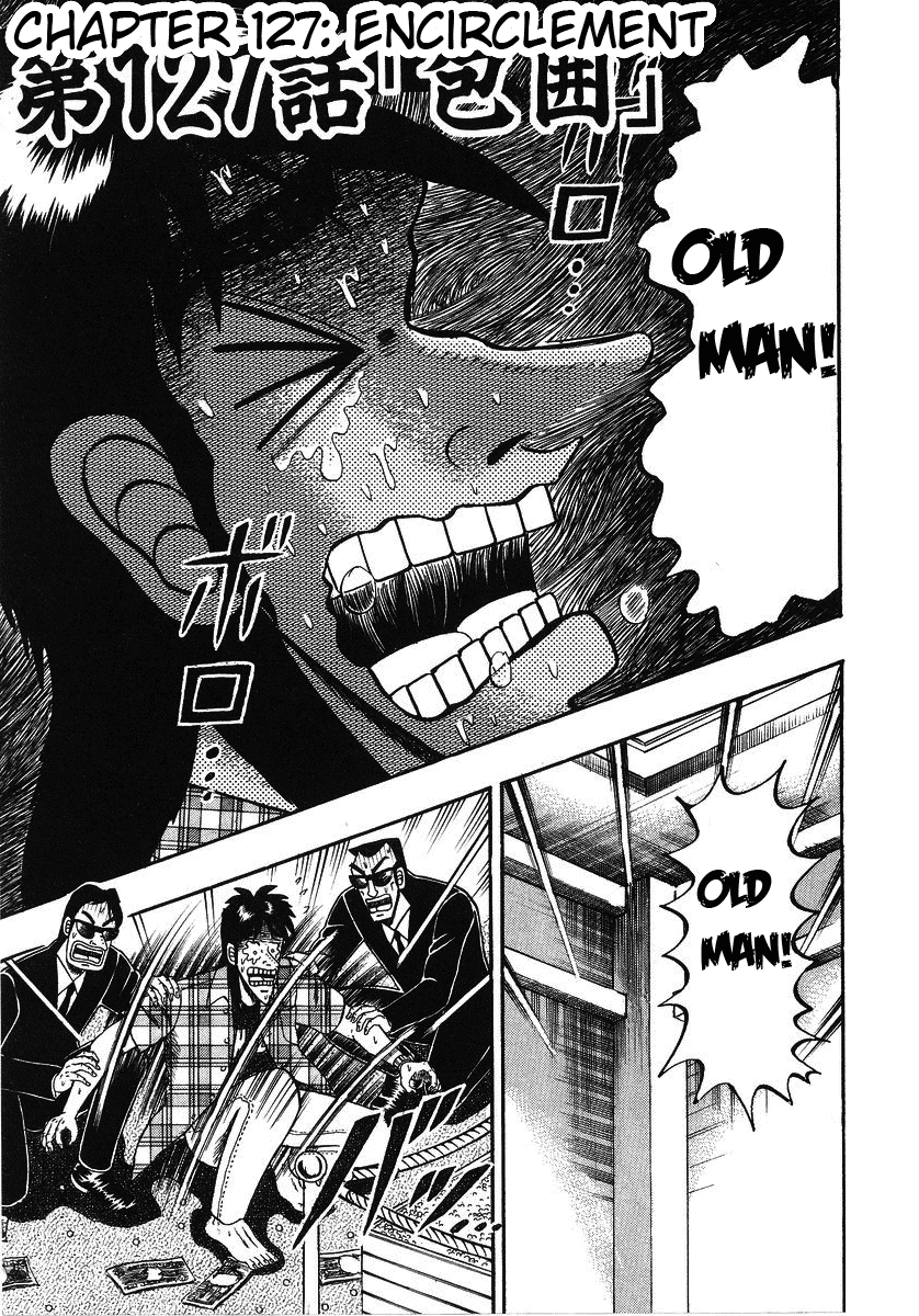 Gambling Heathen Kaiji - Kaiji Part 2 Chapter 127 page 1 - Chapter 127: Encirclement