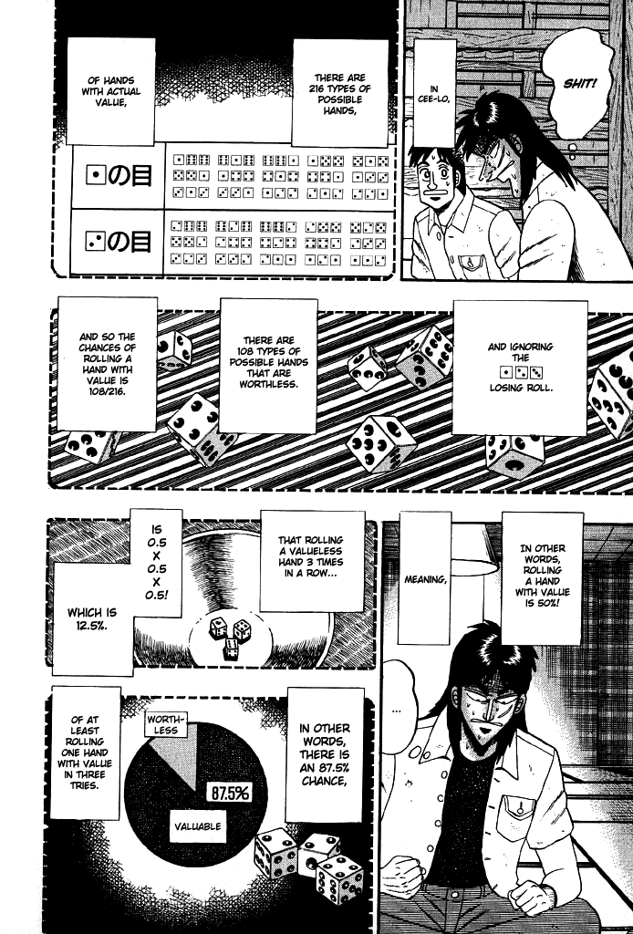 Gambling Heathen Kaiji - Kaiji Part 2 Chapter 17 page 13 - Chapter 17: Roar