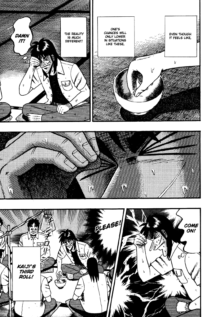 Gambling Heathen Kaiji - Kaiji Part 2 Chapter 17 page 14 - Chapter 17: Roar