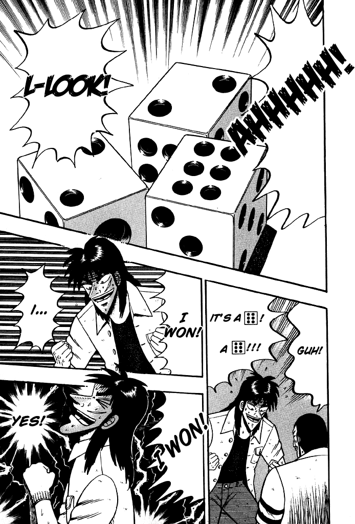 Gambling Heathen Kaiji - Kaiji Part 2 Chapter 17 page 16 - Chapter 17: Roar