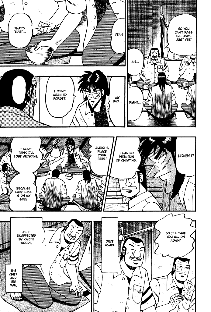 Gambling Heathen Kaiji - Kaiji Part 2 Chapter 17 page 7 - Chapter 17: Roar