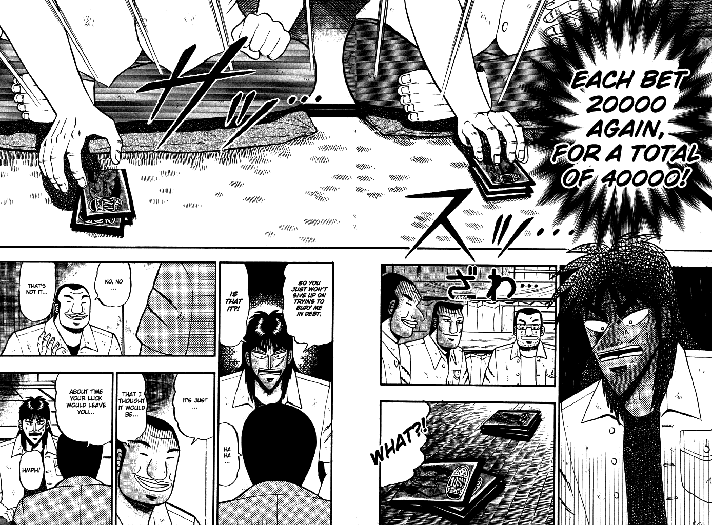 Gambling Heathen Kaiji - Kaiji Part 2 Chapter 17 page 8 - Chapter 17: Roar