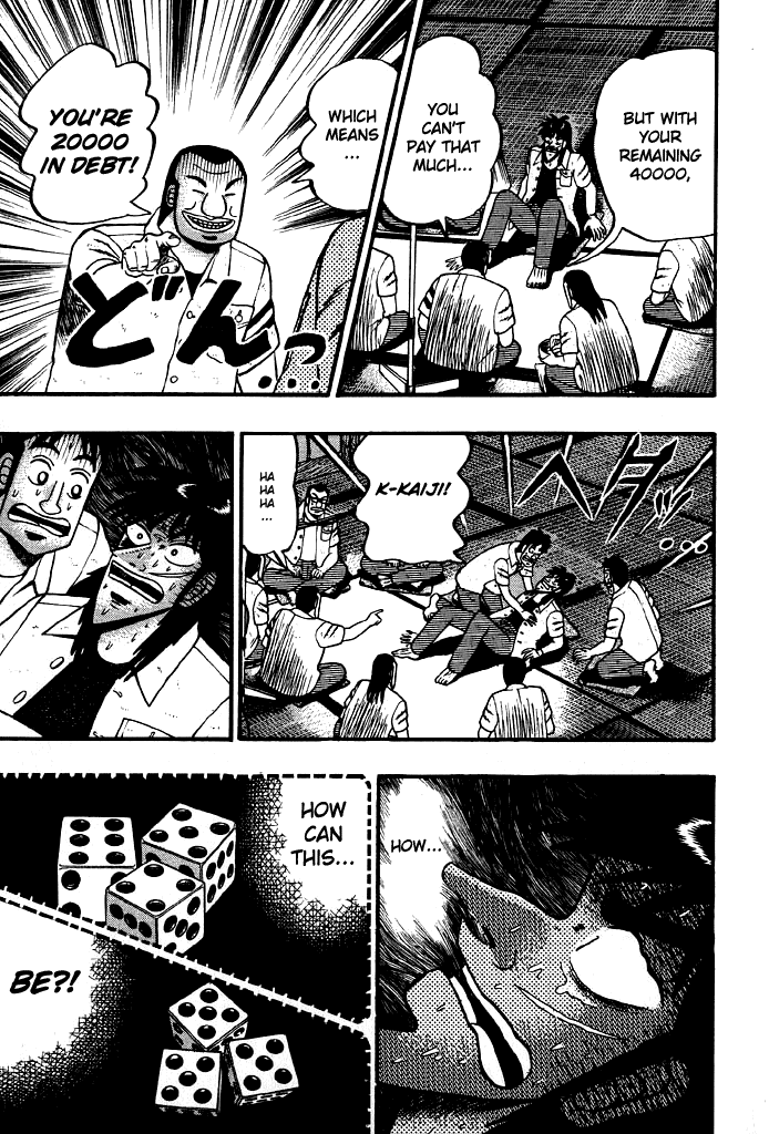 Gambling Heathen Kaiji - Kaiji Part 2 Chapter 18 page 19 - Chapter 18: Panic