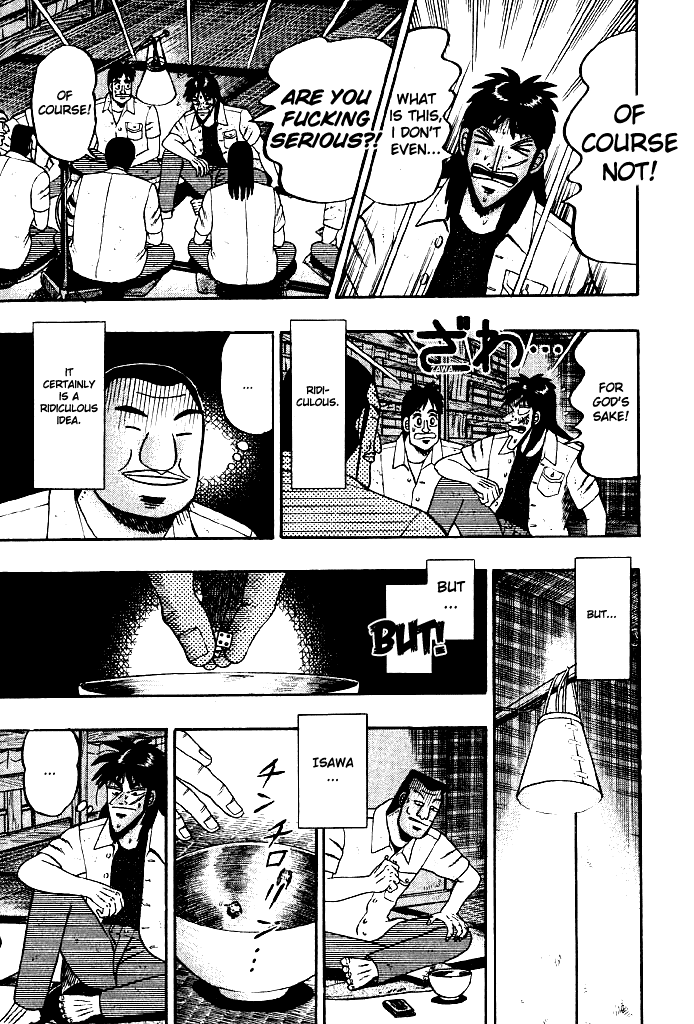 Gambling Heathen Kaiji - Kaiji Part 2 Chapter 18 page 7 - Chapter 18: Panic