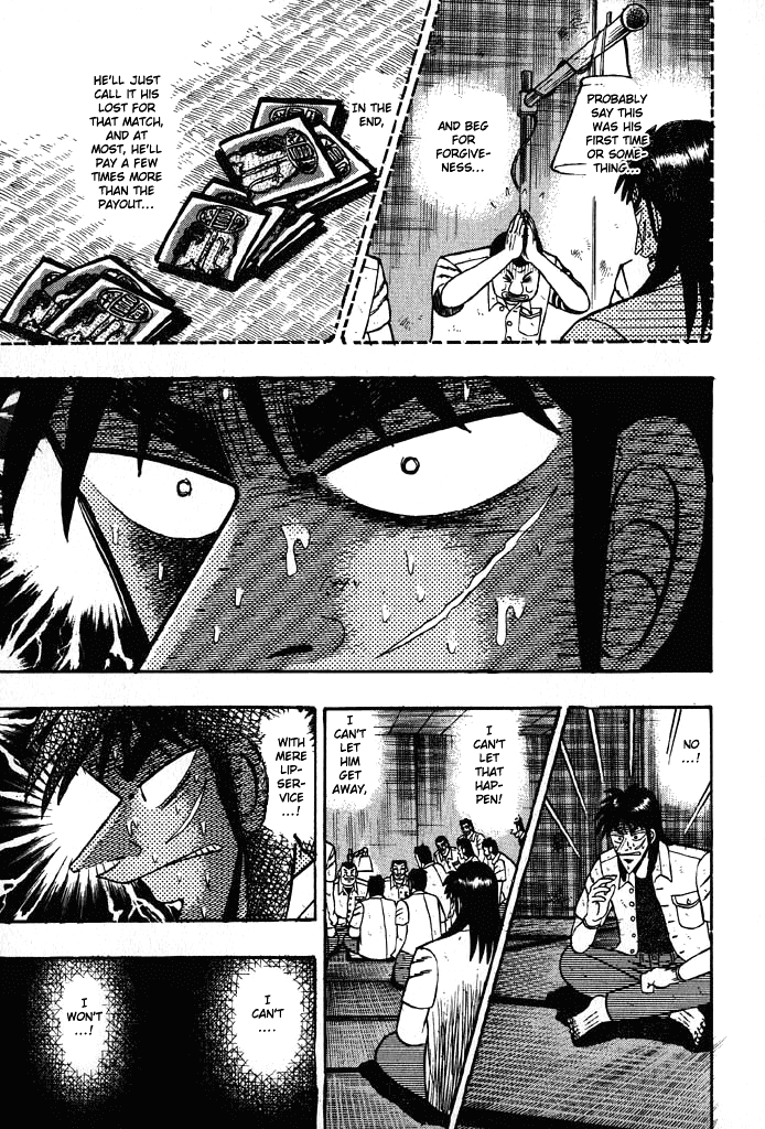 Gambling Heathen Kaiji - Kaiji Part 2 Chapter 21 page 13 - Chapter 21: Distraction