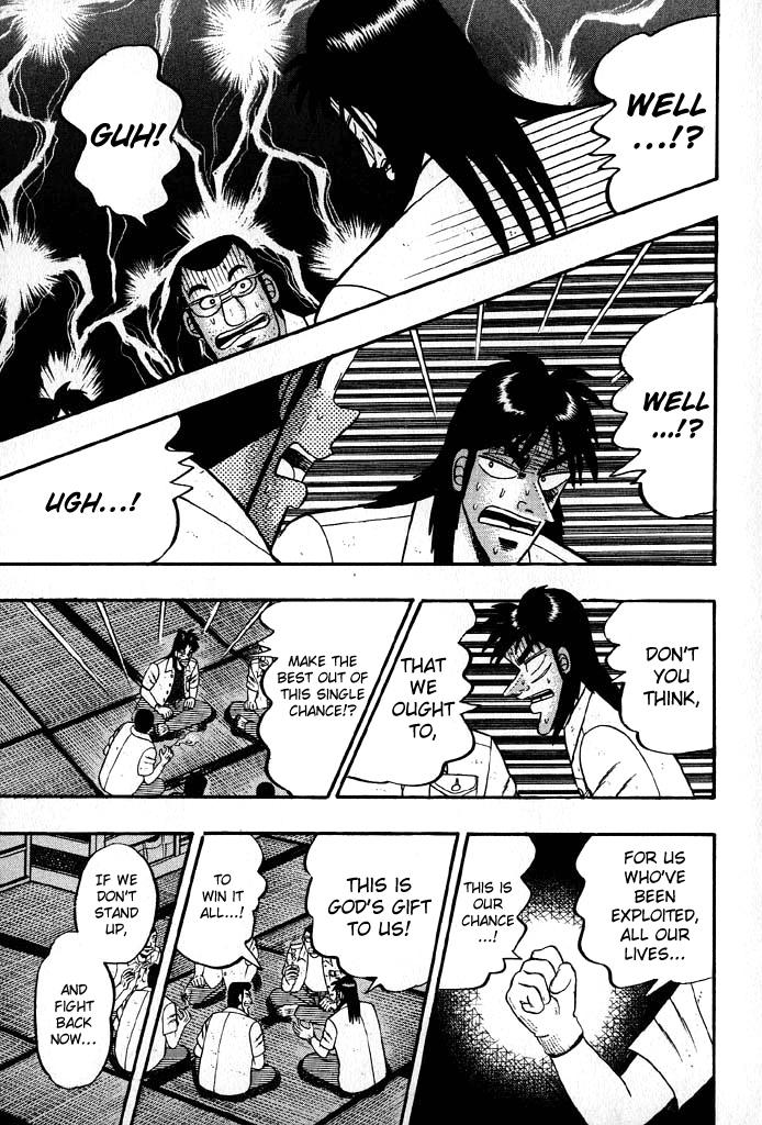 Gambling Heathen Kaiji - Kaiji Part 2 Chapter 23 page 13 - Chapter 23: Stringency