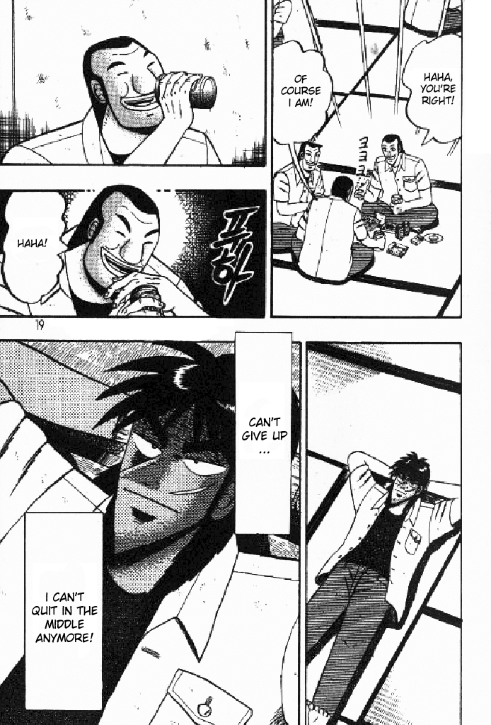 Gambling Heathen Kaiji - Kaiji Part 2 Chapter 24 page 17 - Chapter 24: Unity
