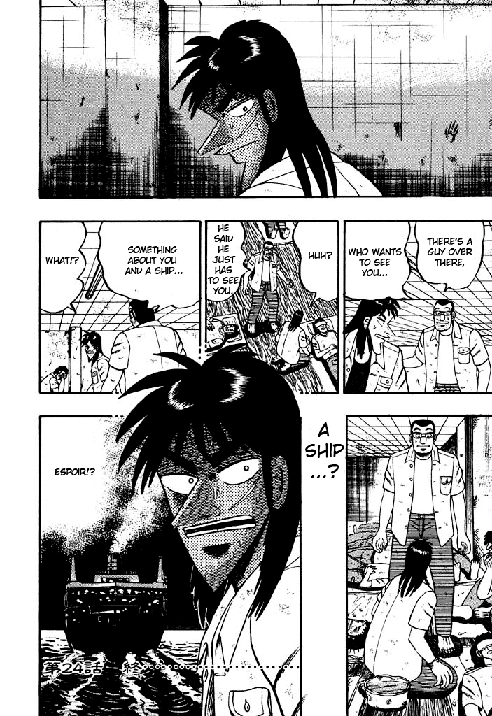 Gambling Heathen Kaiji - Kaiji Part 2 Chapter 24 page 19 - Chapter 24: Unity