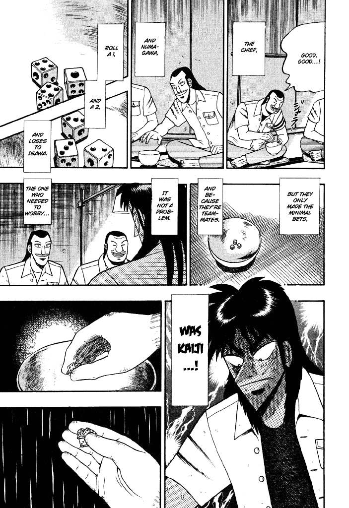 Gambling Heathen Kaiji - Kaiji Part 2 Chapter 32 page 13 - Chapter 32: Weakling