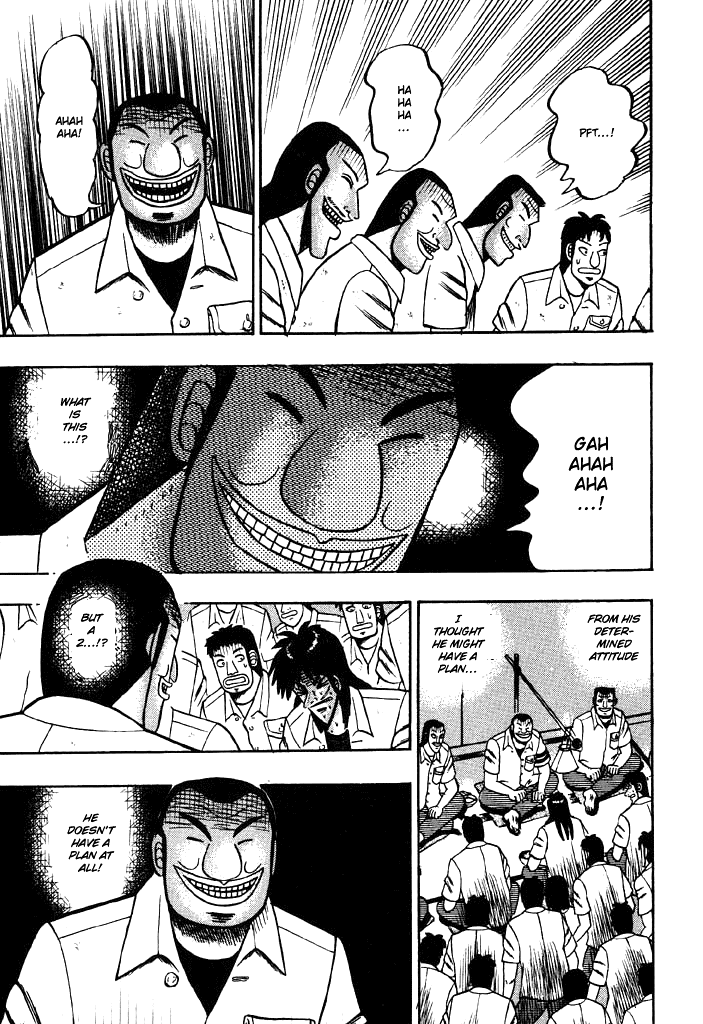 Gambling Heathen Kaiji - Kaiji Part 2 Chapter 32 page 17 - Chapter 32: Weakling