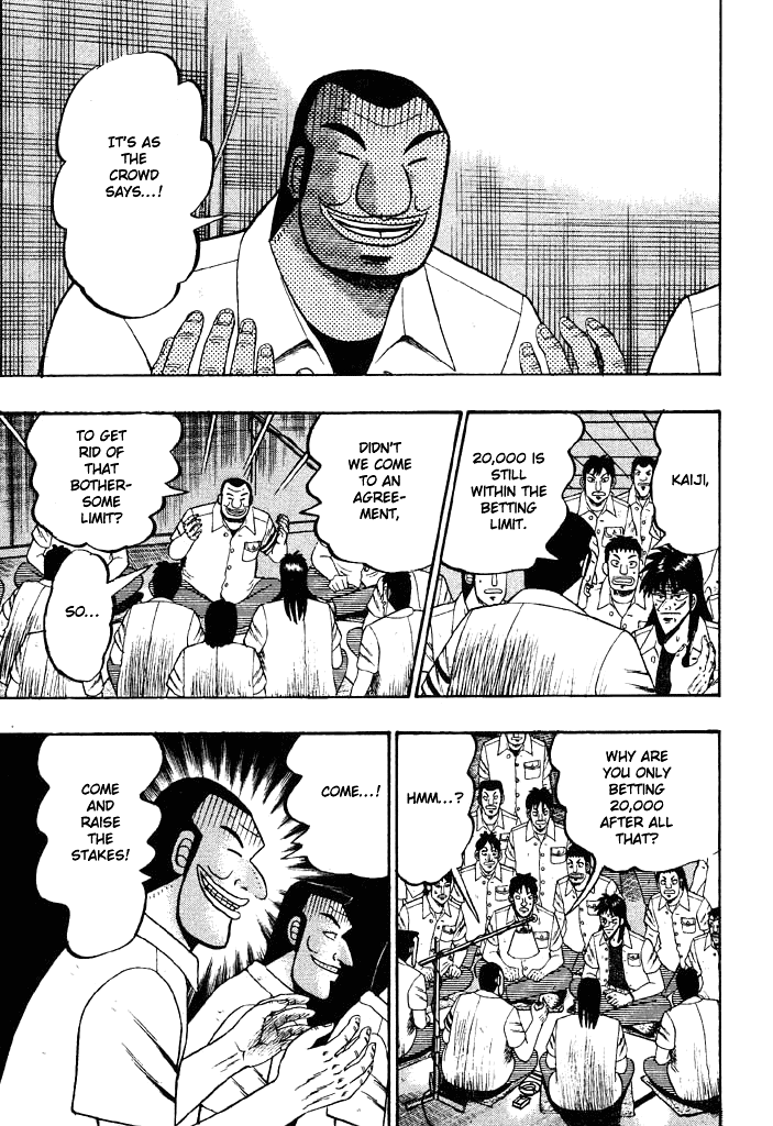 Gambling Heathen Kaiji - Kaiji Part 2 Chapter 32 page 5 - Chapter 32: Weakling