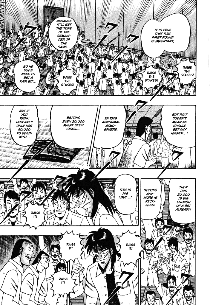 Gambling Heathen Kaiji - Kaiji Part 2 Chapter 32 page 7 - Chapter 32: Weakling