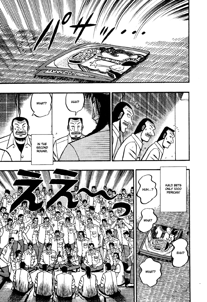 Gambling Heathen Kaiji - Kaiji Part 2 Chapter 33 page 5 - Chapter 33: Torrent