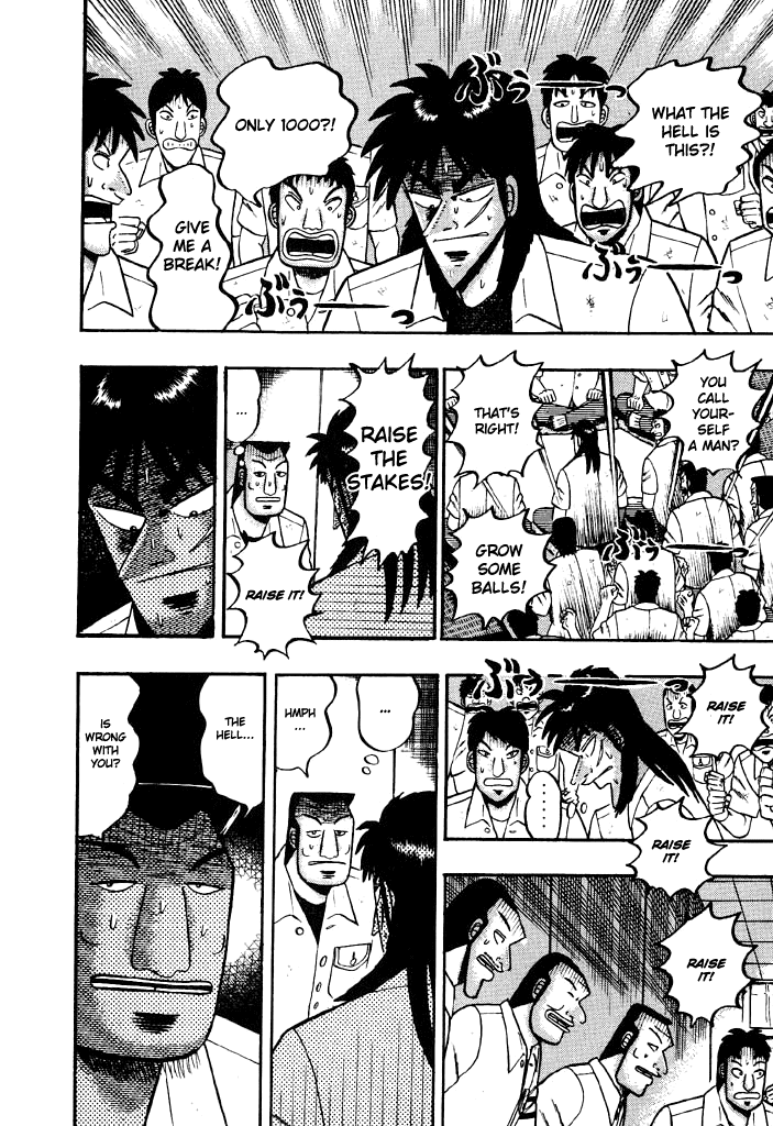 Gambling Heathen Kaiji - Kaiji Part 2 Chapter 33 page 7 - Chapter 33: Torrent