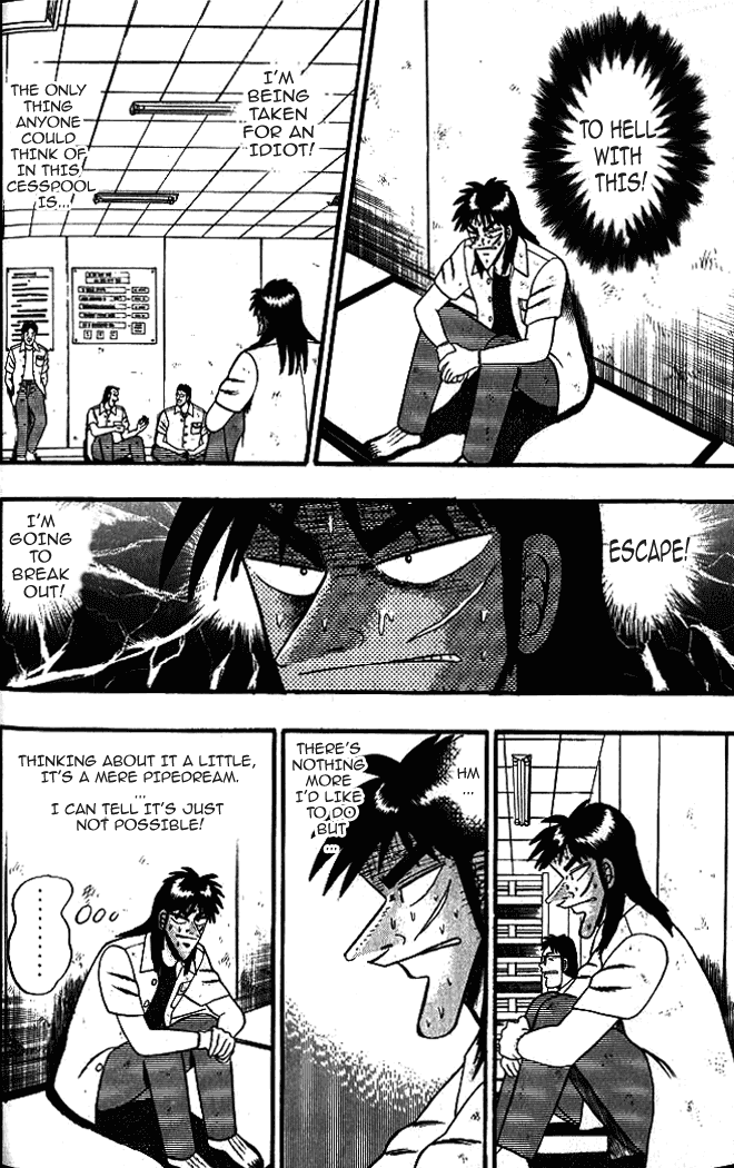 Gambling Heathen Kaiji - Kaiji Part 2 Chapter 4 page 13 - Chapter 4: Cellar