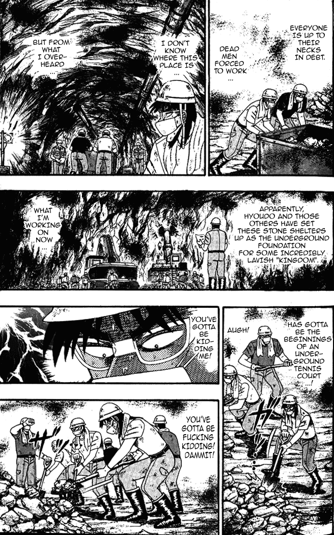 Gambling Heathen Kaiji - Kaiji Part 2 Chapter 4 page 4 - Chapter 4: Cellar