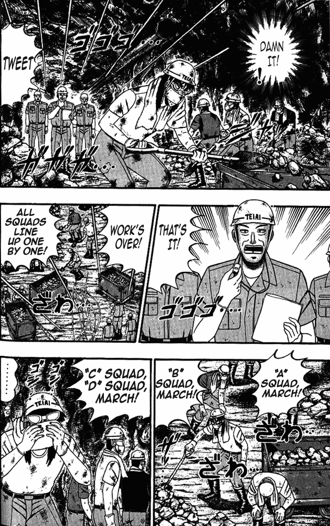 Gambling Heathen Kaiji - Kaiji Part 2 Chapter 4 page 5 - Chapter 4: Cellar