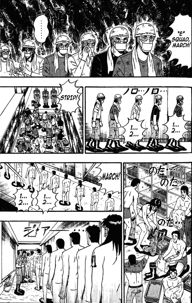 Gambling Heathen Kaiji - Kaiji Part 2 Chapter 4 page 6 - Chapter 4: Cellar