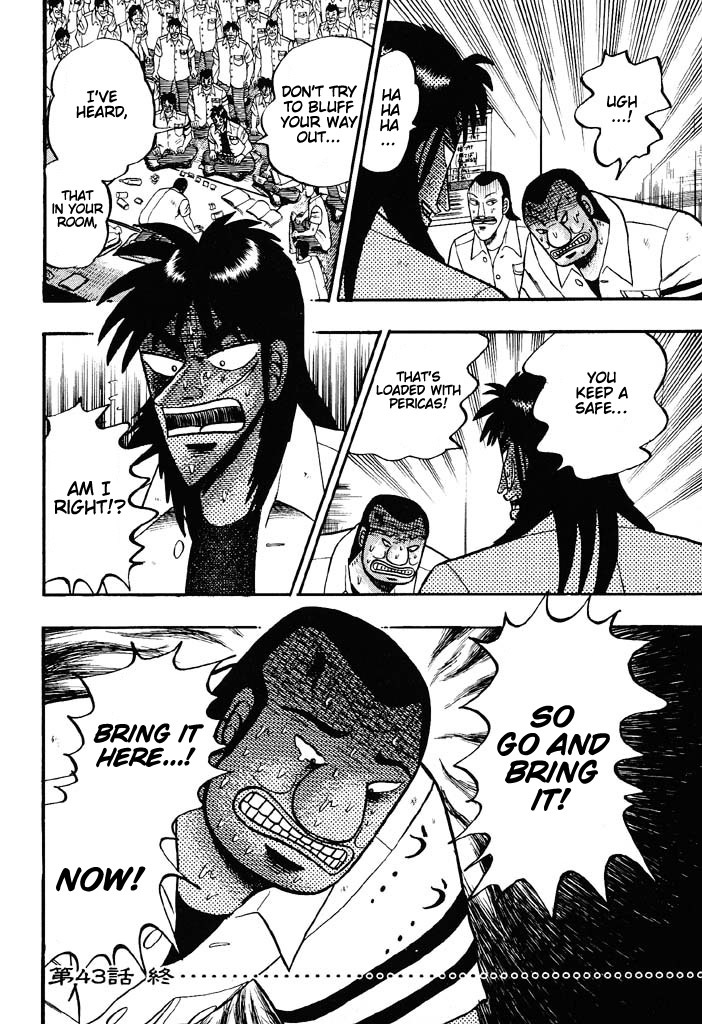 Gambling Heathen Kaiji - Kaiji Part 2 Chapter 43 page 20 - Chapter 43: Retribution