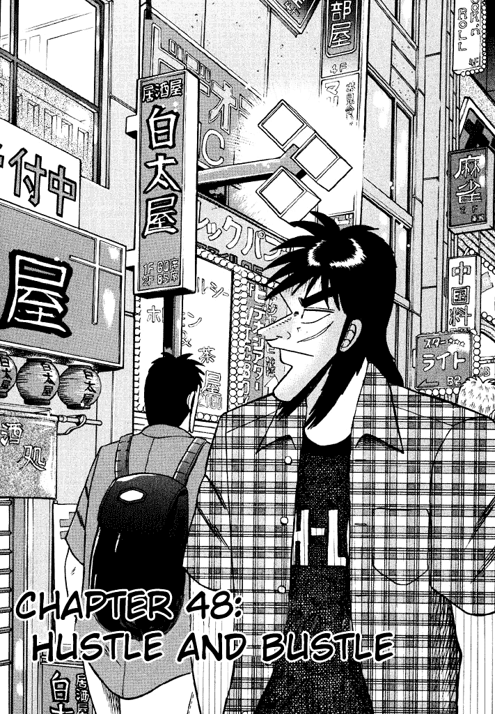 Gambling Heathen Kaiji - Kaiji Part 2 Chapter 48 page 1 - Chapter 48: Hustle And Bustle