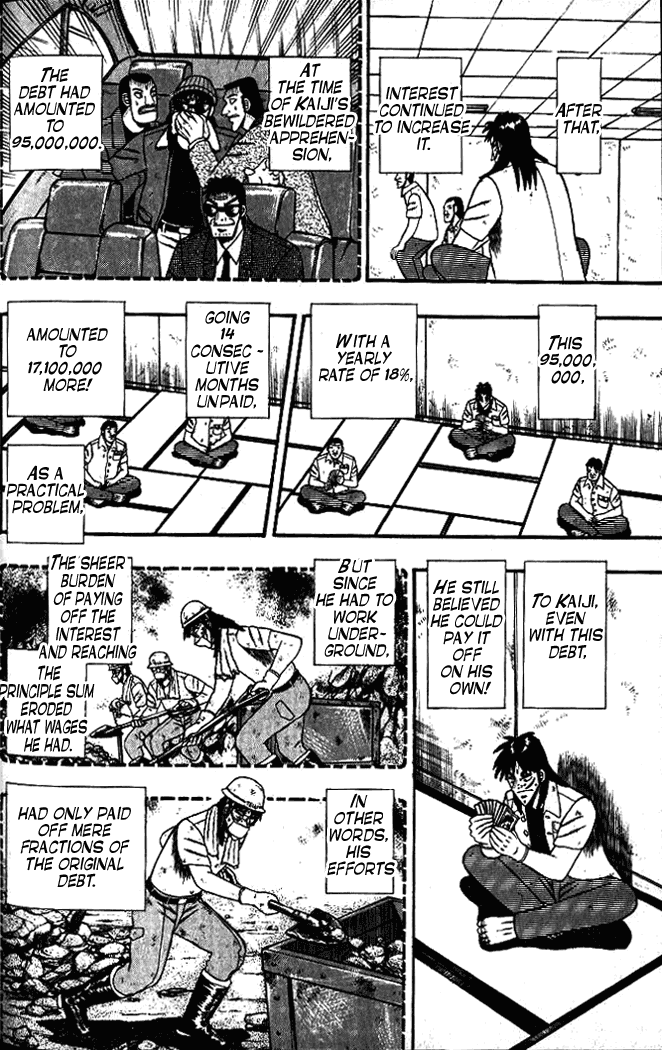 Gambling Heathen Kaiji - Kaiji Part 2 Chapter 5 page 11 - Chapter 5: Wages