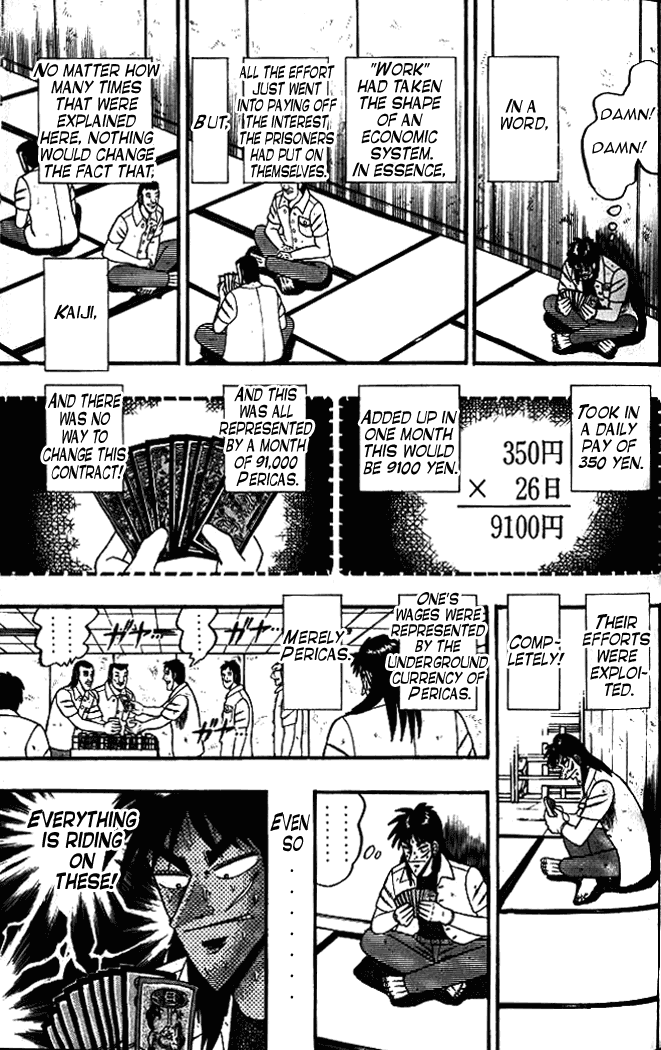 Gambling Heathen Kaiji - Kaiji Part 2 Chapter 5 page 14 - Chapter 5: Wages
