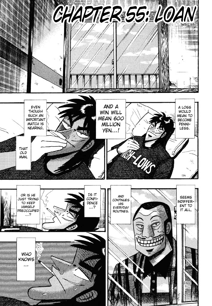 Gambling Heathen Kaiji - Kaiji Part 2 Chapter 55 page 1 - Chapter 55: Loan