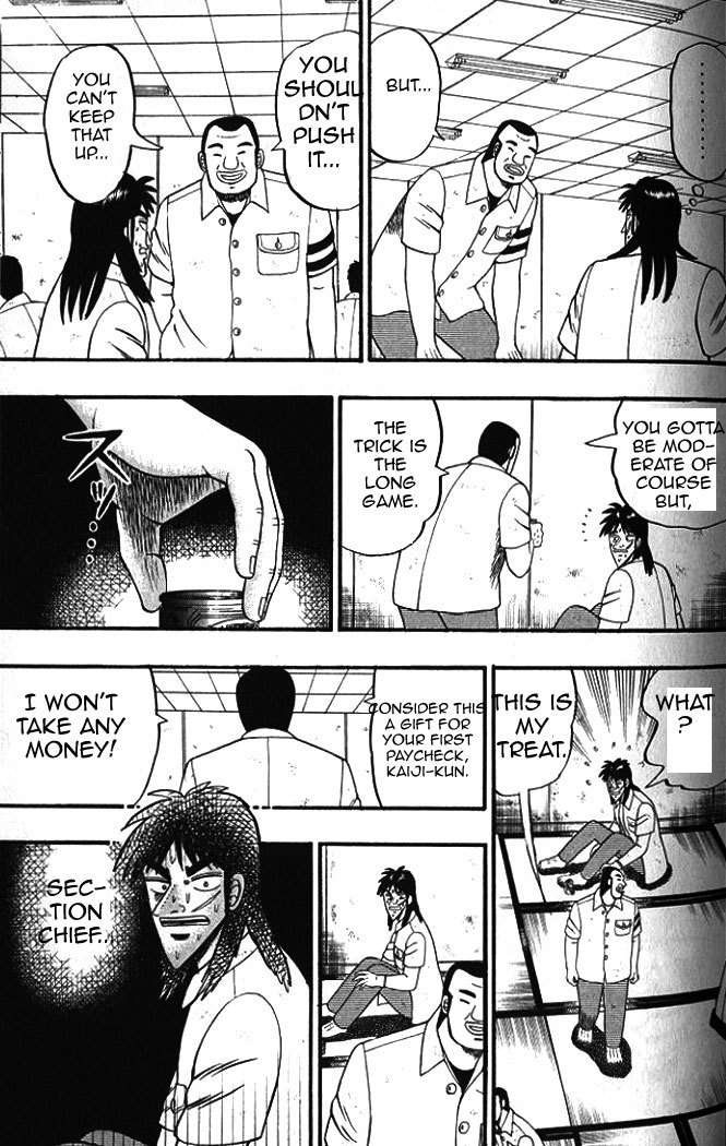 Gambling Heathen Kaiji - Kaiji Part 2 Chapter 6 page 8 - Chapter 6: Shock
